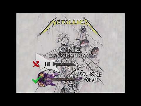Metallica - One - Backing Track for Guitar (with Vocals) No Rhythm Guitar, You Are James!