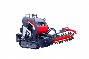 [Hot Item] CE Approval 24inch Depth Farm Trencher with Chain Saw Ditching Trenching Machine Mini Trencher Machine
