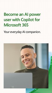 Level up your AI skills and transform the way you work. Watch our free webinar to learn how to maximize Copilot's potential. | Microsoft