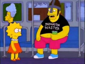 Lisa Simpson en Autobus