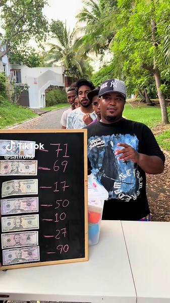 Guess the Numbers on the Blackboard for a Cash Prize