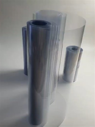 Colorless transparent PVC rigid sheets are used for pharmaceutical packaging