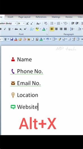 How to insert important symbol in Ms-Word #ExcelEducation #exceltricks #msexcel #exceltips