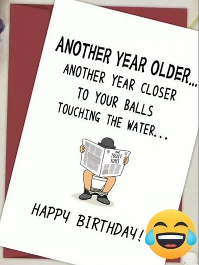 😂 Funny Birthday Card For Your Best Friend