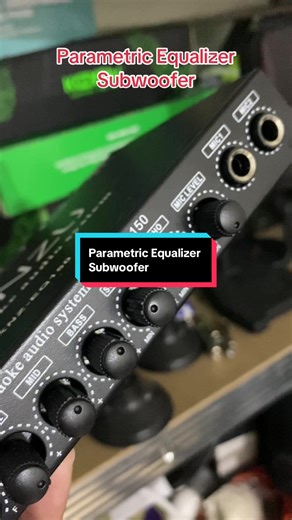 Optimizing Sound with a Parametric Equalizer Subwoofer