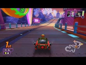 Nickelodeon kart racers 2 gameplay
