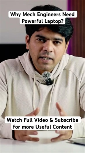 Why Mechanical Engineers need Powerful Laptop.! #CADLaptop #BestLaptopForMechanicalEngineers #laptop