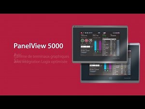 Vidéo de présentation de la gamme de terminaux graphiques PanelView 5000