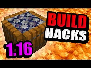 1.16 Minecraft NETHER UPDATE Build Hacks