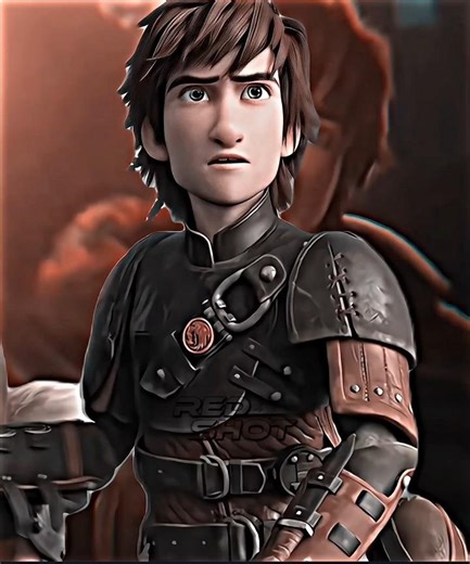 『 DRAGON MASTER 』💀 HICCUP | HOW TO TRAIN YOUR DRAGON | RED AURA FUNK ( SUPER SLOWED )#edit #httyd2