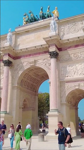 Hidden Gem in Paris｜Arc de Triomphe du Carrousel near the Louvre