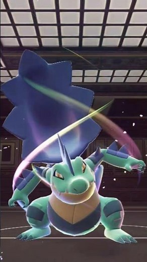 ✨SHINY FERALIGATR Mega Form Revealed in Z-A! 💧🌊 #pokemon #shinypokemon #shinyhunting #legendsza