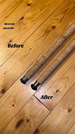 Bezig met een leuke grip refit zodat deze Tricast set er weer lekker strak en vers bij ligt op de steunen van @gijs_stalking_carp. #jvsrods #rodrefit #rodbuildingandrepair #rodbuilding #hengelbouw #karper #carp #karpfen #hengel #kurk #cork #tricast | JvS Rods