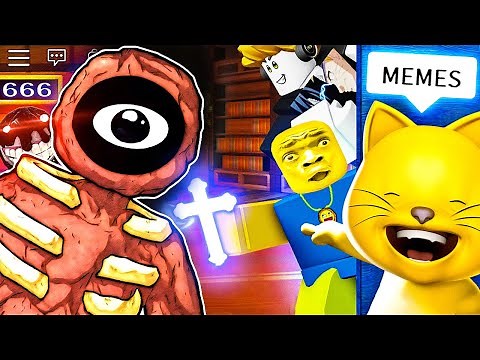 Roblox Doors Funny Moments - TRY NOT TO LAUGH MEMES!