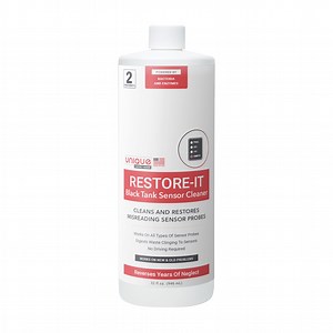 Unique Restore-It RV Tank Sensor Cleaner Liquid, Restore and Clean Black Tank Sensors (32 oz) Packaging May Vary