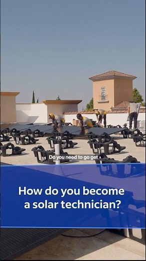 How to Become a Solar Power Technician | #Indeed #Shorts