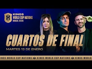 🇪🇸 👑 Kings World Cup Nations 2026 👑 Cuartos de Final | México vs Francia | Italia vs Brasil