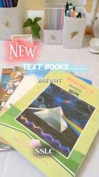 🌷SSLC 2025 | 2nd Part Textbooks 📖 |Unboxing + Study Challenge #sslc #exam #shorts #2025 #text #exam