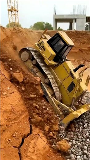 Mini Bulldozer Masterpiece! 🚧 RC Heavy Equipment Pushing Gravel & Dirt