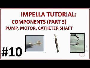⚙️ IMPELLA CP COMPONENTS PART 3 - PUMP, MOTOR & CATHETER SHAFT (IMPELLA GUIDE 010)