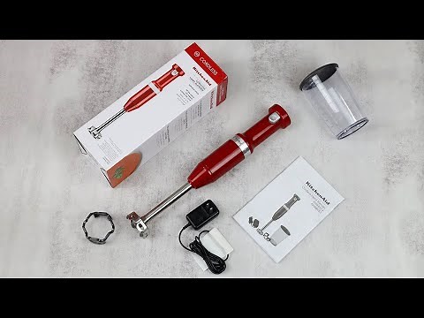 KitchenAid KHBBV53 Immersion Hand Blender Review