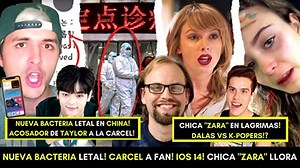 338K views · 8K reactions | Extraña bacteria se fuga de una biofarmacéutica China! 30 meses de carcel a un fan de Taylor Swift! https://youtu.be/-kJiSK6tmGY Dalas Reviews vs K-Pop!? iOS 14 y más! | Candres Peredo | Facebook