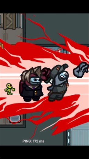 Maroon couldn’t escape KARMA! 💀 #amongfunnymoments #karma #amongus #gaming #amongusskeld