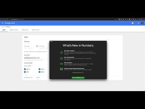 Google Workspaces Administrator - Using Google Vault