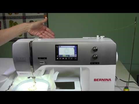 Bernina 770 108 Why Use a Thread Stand