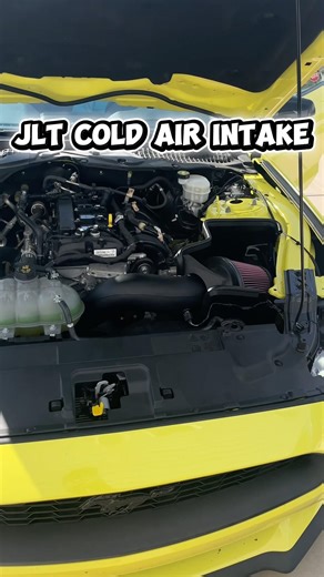 JLT cold air intake makes insane noise!