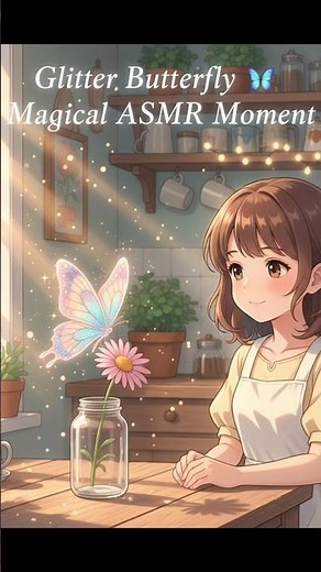 Relaxing Girl and Butterfly ASMR 🌸🦋💖