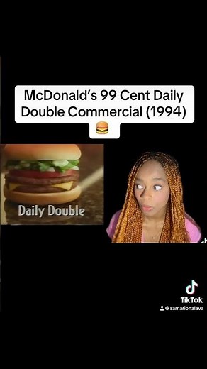 McDonald’s 99 Cent Daily Double Commercial (1994)