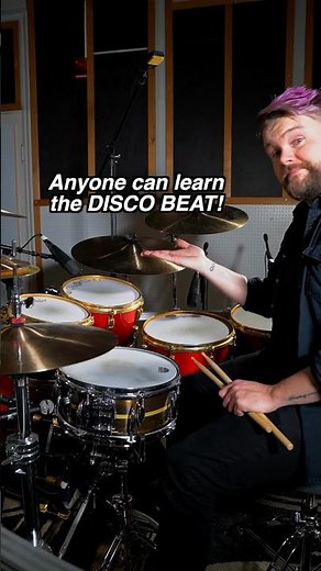 Anyone can learn the DISCO BEAT!🥁🪩