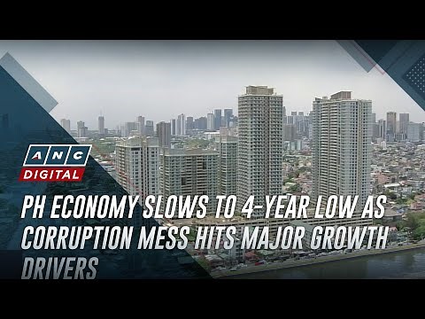 PH economic growth slows to 4-year low as corruption mess hits major growth drivers | ANC