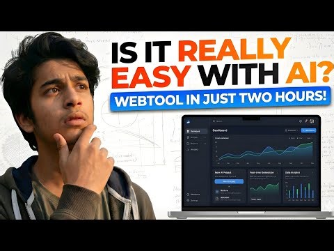 Webtool in Just TWO Hours ! Full Practical Tutorial