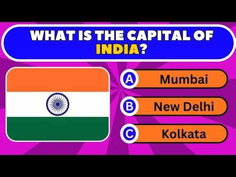 Can You Pass This Geography Test? 🌍 Geography Quiz (Easy to Impossible)