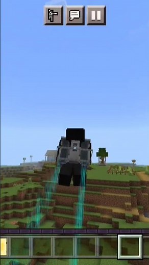 the jetpack mod in Minecraft