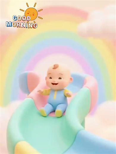 Kids Enjoying Fun Time on the Playground Slide