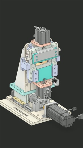 Mechdesign98 on Instagram: "Cable Cutting Unit in Automatic Cable Preparation Machine ✅ This video showcases the cutting unit mechanism inside an automatic cable preparation machine, commonly used for processing electronic cables such as USB cables, charging cables, and Type-C wires. In a full production system, the cable is positioned on a dedicated fixture and moves along linear guides through multiple processing stations (not shown in this animation). When the cable reaches the cutting unit, 