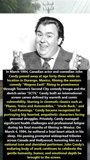 Beyond "Uncle Buck": The Heartbreak and Legacy of John Candy