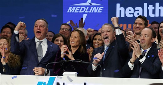 Medical supply firm Medline jumps more than 40% in debut after biggest IPO of 2025