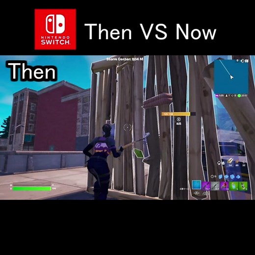 Evolution of Nintendo Switch Players | Fortnite Comparison