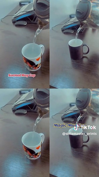 Normal Mug Cup & Magic Mug Cup#printing #souvenir #smallbusinesssupportingsmallbusiness #following #followers➕ #highlight
