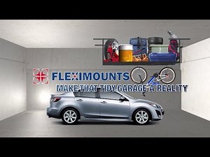 FLEXIMOUNTS | Overhead Garage Storage Rack Garage Organization System