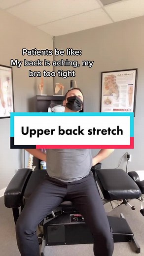 Relieve Back Aches with This Upper Back Stretch Remedy