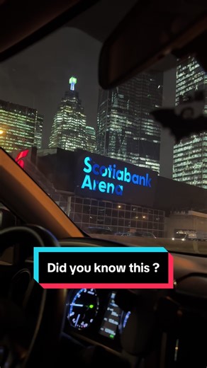 Just #Toronto things, did you know this ? @Scotiabank Arena #raptors #mapleleafs #scotiabankarena #torontolife
