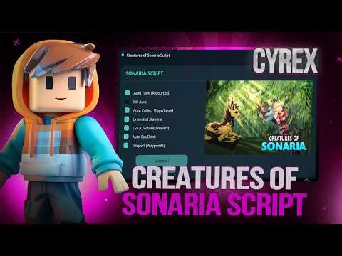 *NEW* Creatures of Sonaria Script (PASTEBIN ) (KILL AURA, AUTO EAT , AUTO DRINK , ARTIFACT FARM)