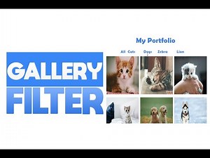 How to Create a Isotope Filter | Portfolio Gallery Filter | HTML5 CSS3 Bootstrap jQuery Tutorial
