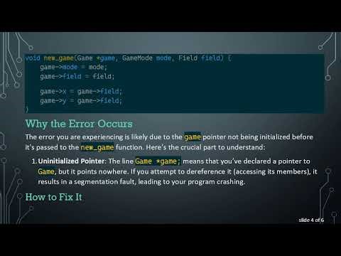 Understanding the Error When Using Structs and Enums in Functions in C
