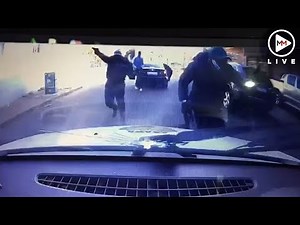 Dramatic dashcam footage of robbery outside Joburg mosque